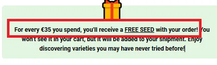 Dutch passion Free offer